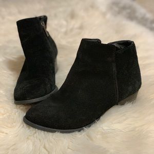 Black Suede Ankle Boots